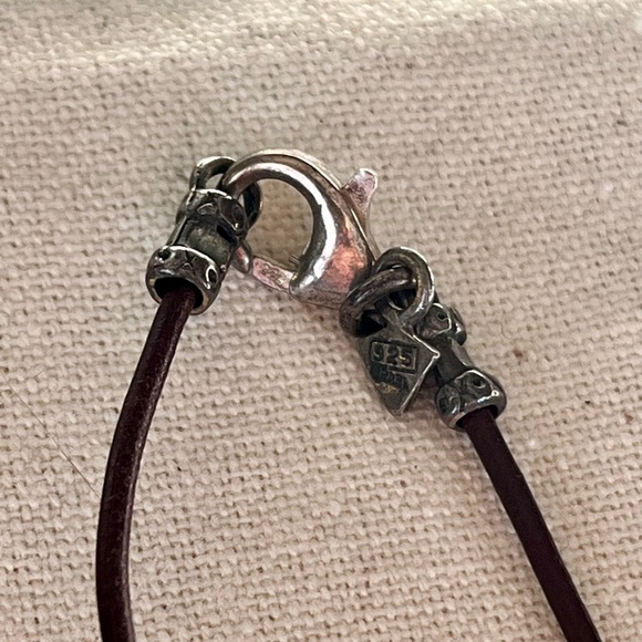 Sterling silver & Labradorite Necklace - Picture 2 of 5